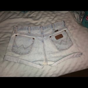 Wrangler cut off shorts